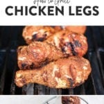 grilled chicken legs