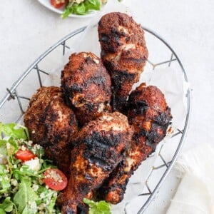 grilled chicken legs