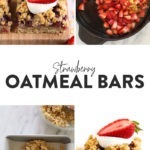 strawberry oatmeal bars