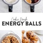 cookie dough energy bites