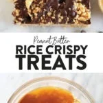 PB Rice Crispy Bars