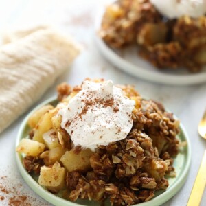 Apple crisp recipe.