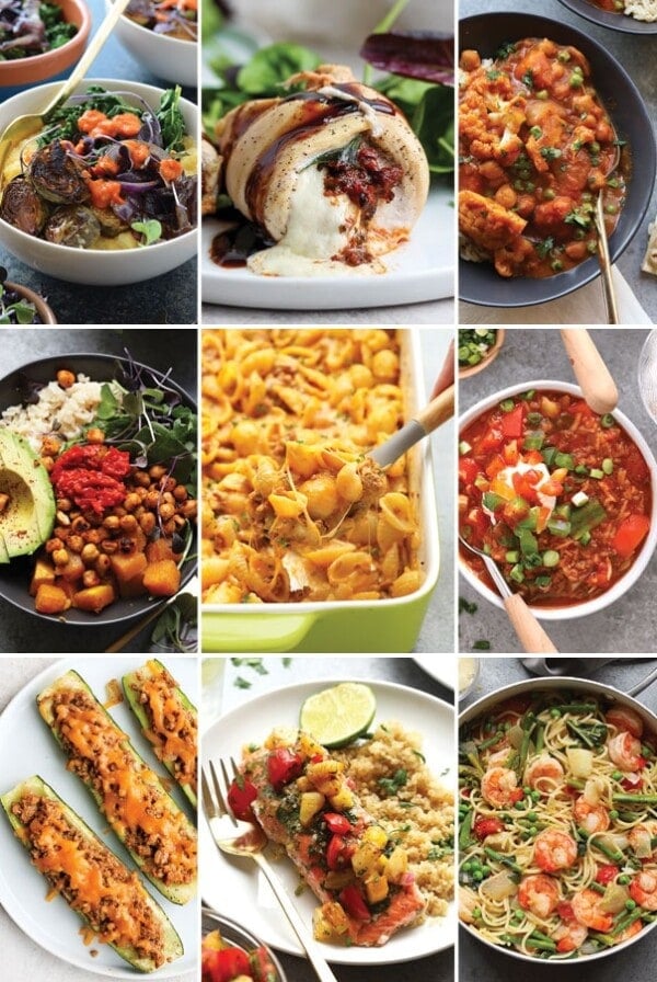 100 healthy dinner ideas