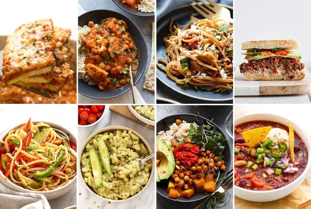 healthy vegetarian dinner ideas 