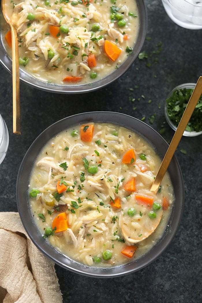 creamy chicken noodle soup