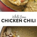 white bean chicken chili