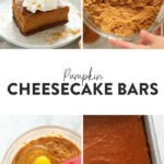 pumpkin cheesecake bars