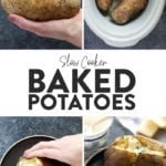 crock pot baked potatoes