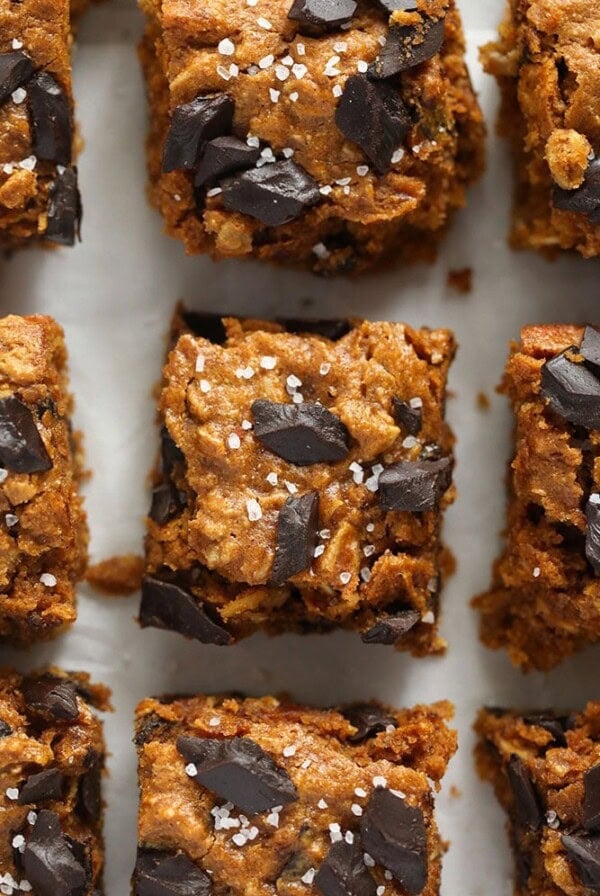 pumpkin cookie bars