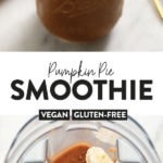 pumpkin pie smoothie