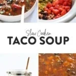 slow cooker taco soup