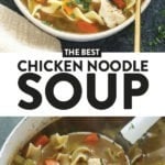 chicken noodle soup pin