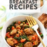 Sweet potato breakfast recipes.