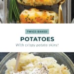 twice baked potatoes