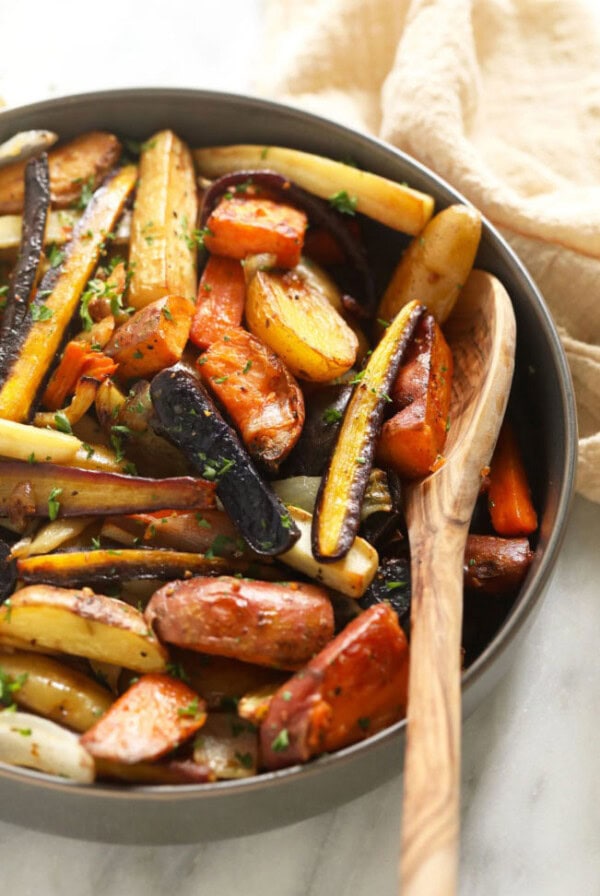 roasted root veggies