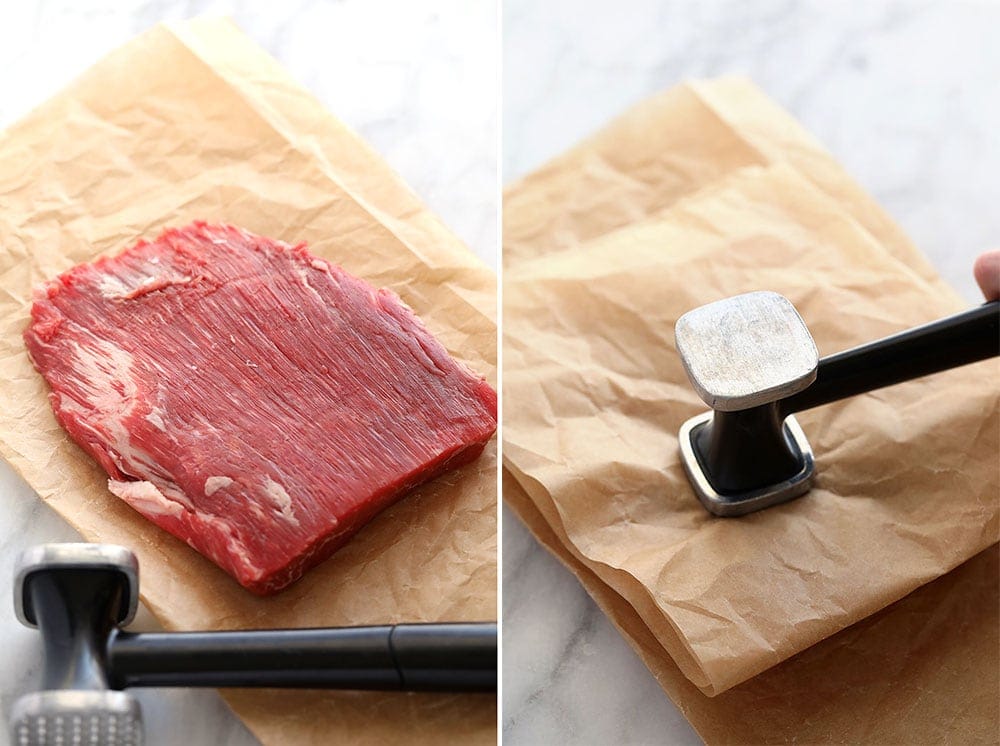 tenderizing flank steak