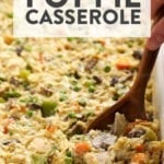 healthy chicken pot pie csaserole