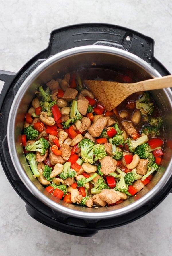 Instant pot cashew chicken