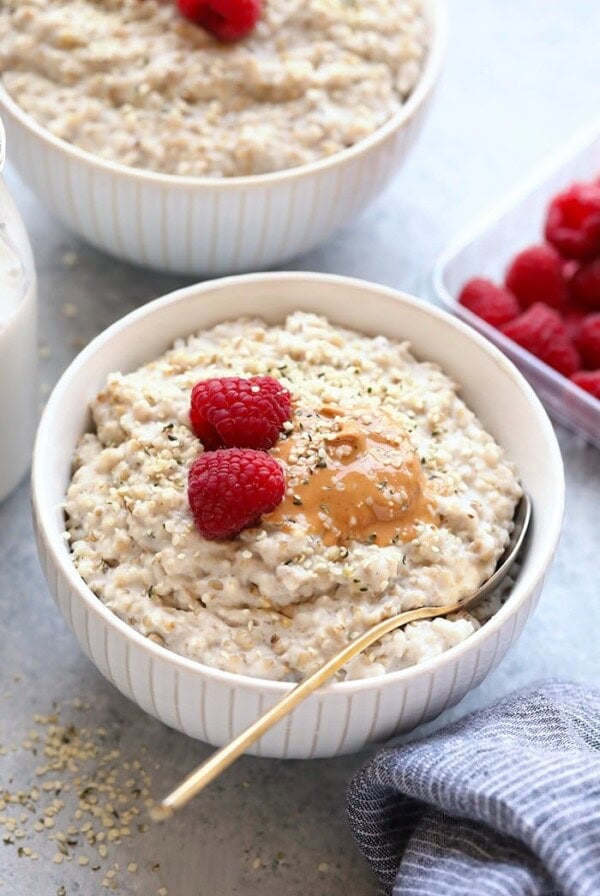 oatmeal in bowl