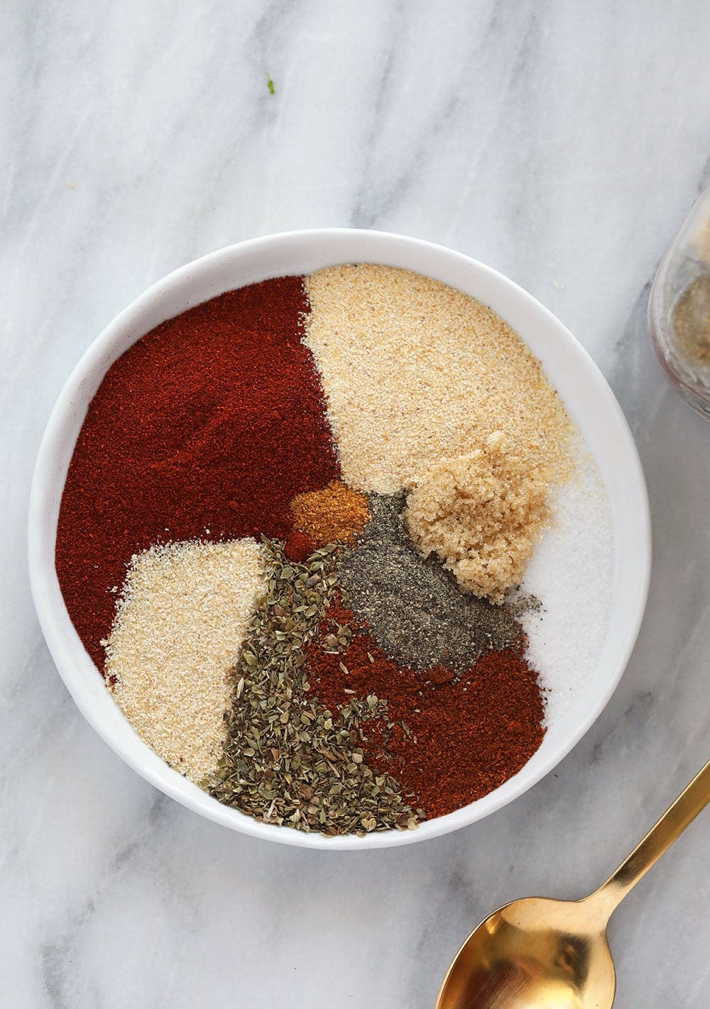 homemade cajun seasoning on a plate