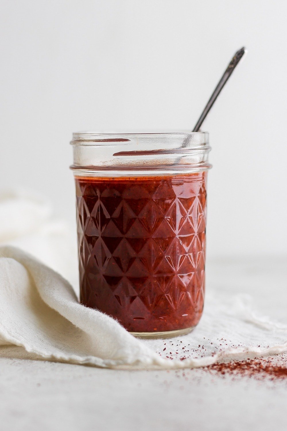 Enchilada sauce in a jar