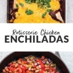 rotisserie chicken enchiladas