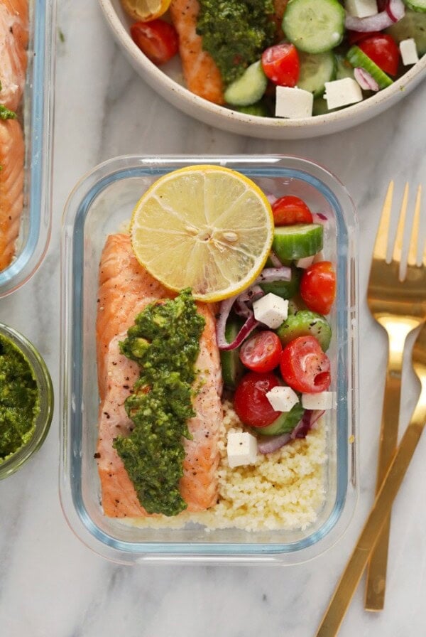 salmon meal prep recipe