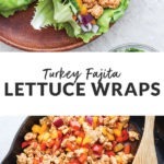 Turkey lettuce wraps.