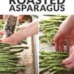 Roasted asparagus