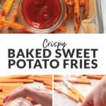 baked sweet potato fries