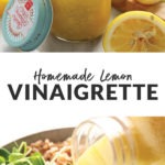 homemade lemon vinaigrette dressing