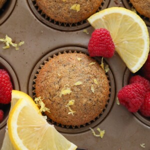 lemon poppy seed muffins