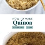 how to make quinoa