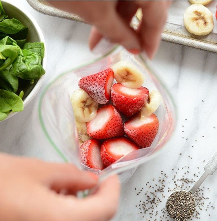 frozen strawberries