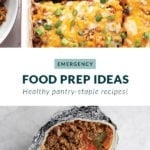 food prep ideas for crisis