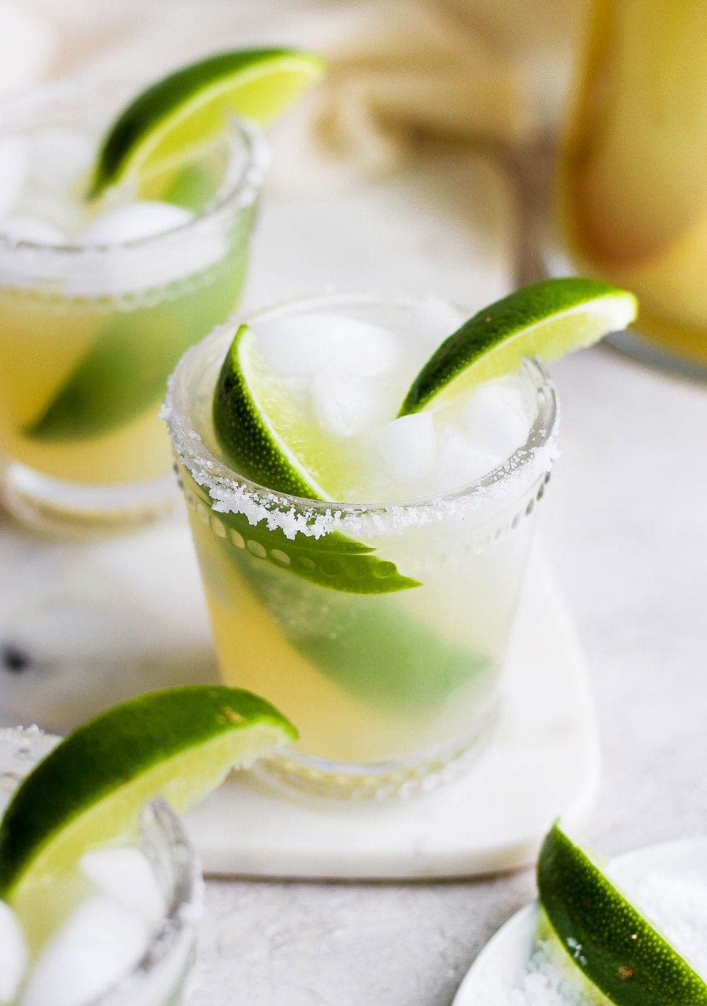 skinny margarita in a glass