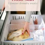 Vegetarian freezer-friendly meals.