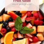 fresh fruit salad