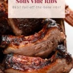 sous vide ribs