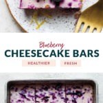 blueberry cheesecake bars