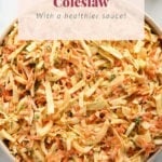 homemade creamy coleslaw recipe for your next BBQ