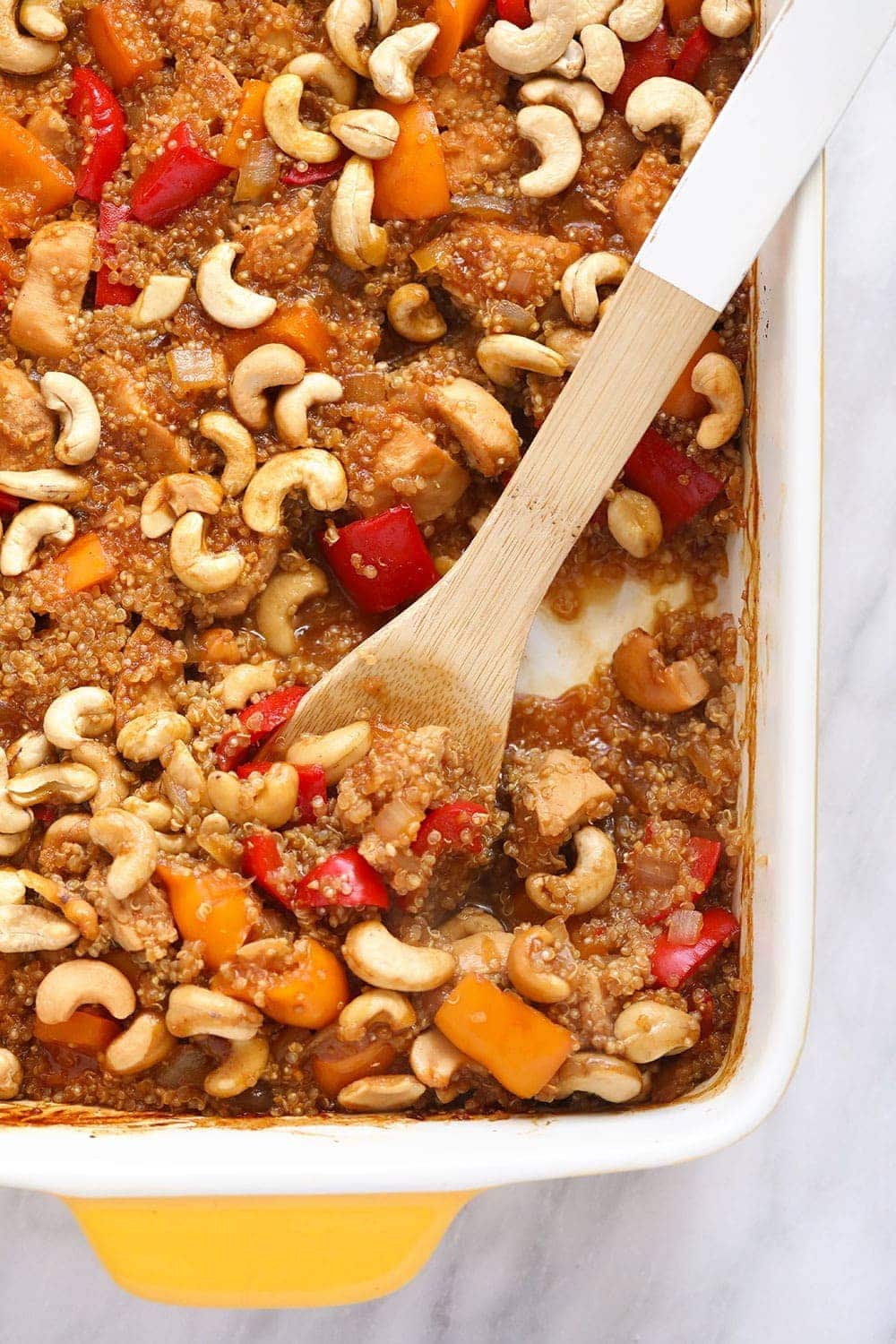 cashew chicken casserole