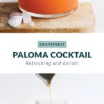 grapefruit paloma cocktail recipe