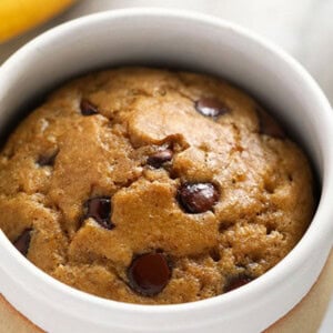 chocolate chip mug cake