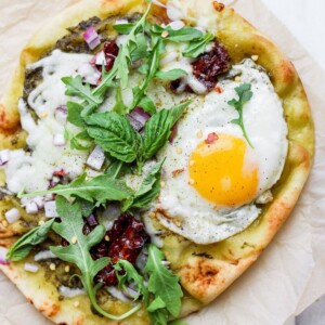 Naan Breakfast Pizza