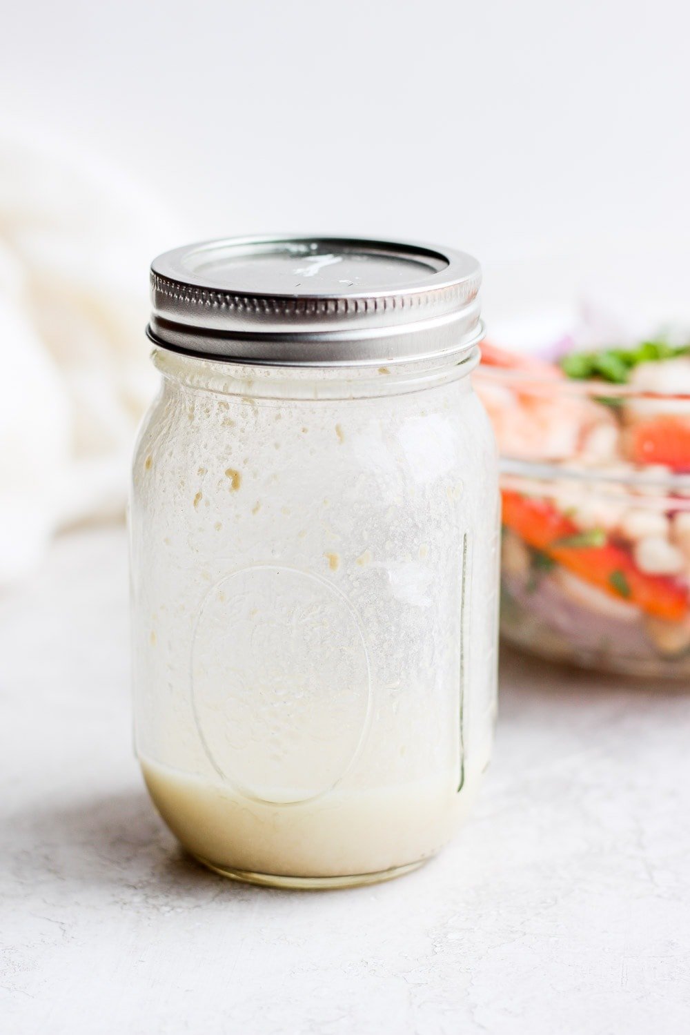 healthy shrimp salad creamy dressing with no mayo