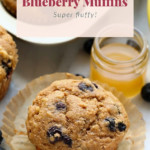 healthy blueberry muffins