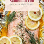 baked salmon pin