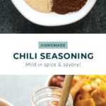 Chili seasoning made from scratch.