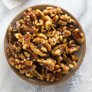 10 Minute Candied Walnuts